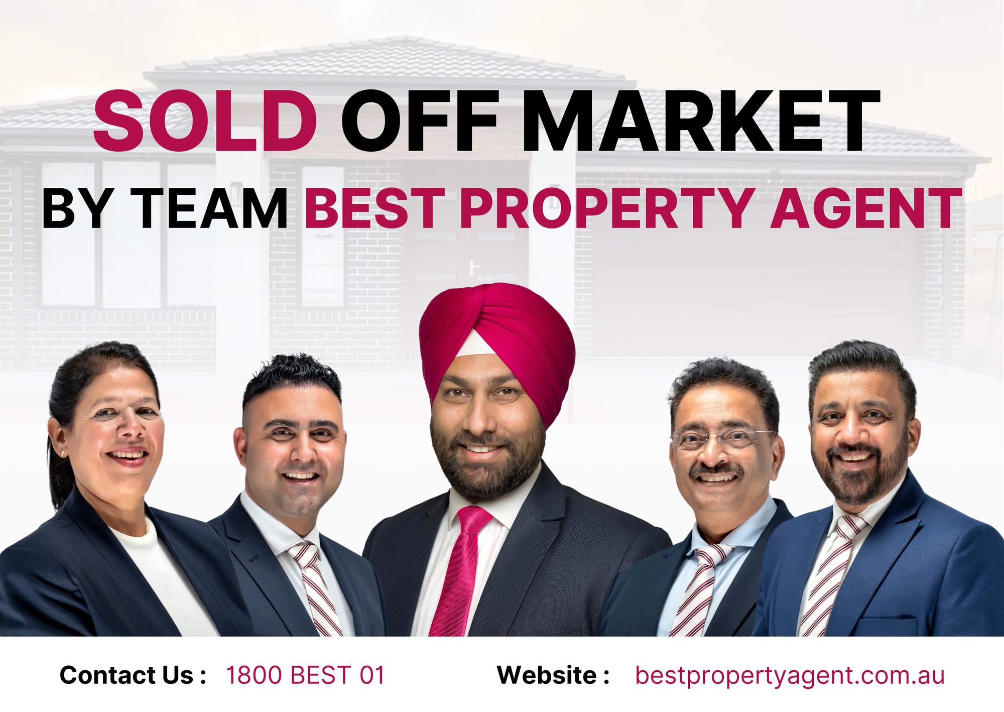 Sold off market in 3 days